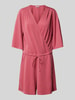 mbyM Jumpsuit in Wickel-Optik Modell 'Dura' Pink