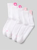 PUMA Socken aus Baumwoll-Mix im 4er-Pack Modell 'HEART' Weiss