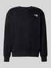 The North Face Sweatshirt met labelstitching Zwart