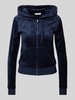 Juicy Couture Sweatjacke mit Kapuze Modell 'MADISON' Marine