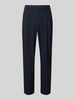 MCNEAL Spodnie o kroju straight fit z dodatkiem wiskozy Granatowy