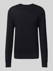 ARMANI EXCHANGE Strickpullover mit Rundhalsausschnitt Marine