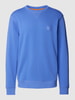 BOSS Orange Sweatshirt met labeldetail, model 'Westart' Lila