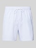 Tommy Hilfiger Badehose mit elastischem Bund Hellblau