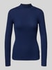 Armedangels Slim fit pullover van puur katoen, model 'ALAANIA' Marineblauw