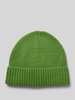 MCNEAL Beanie mit Label-Badge Apfel Melange