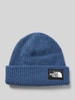 The North Face Czapka beanie z detalem z logo Ciemnoniebieski