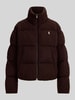 Polo Ralph Lauren Regular Fit Steppjacke aus Woll-Kaschmir-Mix Schoko