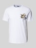 Antony Morato T-Shirt mit Label-Stitching Offwhite