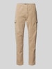 Replay Regular Fit Cordhose mit elastischem Bund Beige