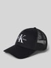 CK Calvin Klein Basecap mit Label-Stitching Black