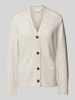 MAERZ Muenchen Wollen cardigan met V-hals Beige