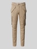 Alpha Industries Tapered Fit Cargohose mit Pattentaschen Modell 'COMBAT PANT' Sand