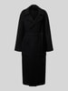 OAKWOOD Lange jas van wolmix, model 'DONATELLA' Zwart
