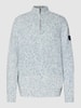 Fynch-Hatton Strickpullover mit Label-Patch Offwhite