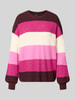 ONLY Regular Fit Pullover aus Viskose-Mix Modell 'LATIA' Rosa