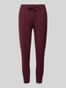 ICHI Jogpants mit elastischem Bund Modell 'KATE' Bordeaux