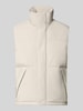 JACK & JONES Steppweste mit verdecktem Reißverschluss Modell 'SOHO BODYWARMER' Offwhite