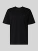 Antony Morato Relaxed Fit T-Shirt aus reiner Baumwolle Black