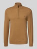Polo Ralph Lauren Gebreide pullover met ribboorden Lichtbruin