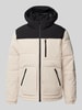 Jack & Jones Steppjacke mit Reißverschlusstaschen Modell 'OTTO' Offwhite