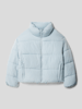Mango Steppjacke mit Stehkragen Modell 'charlie' Hellblau