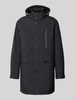 camel active Parka met klepzakken, model 'Parka Hood clean' Marineblauw