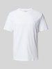 CK Calvin Klein T-Shirt mit Label-Patch Weiss