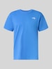The North Face Regular fit t-shirt met ronde hals model 'EVOLUTION' Blauw