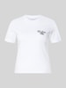 Carhartt Work In Progress t-shirt o kroju slim fit z czystej bawełny model 'Gracious' Biały