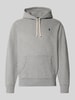 Polo Ralph Lauren Regular fit hoodie met logostitching Lichtgrijs