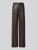 Marc Cain Straight Fit Hose mit Eingrifftaschen Dunkelbraun