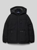 Jack & Jones Steppjacke mit Reißverschlusstaschen Modell 'OTTO' Black