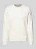 MCNEAL Sweatshirt mit Label-Stitching Mittelgrau