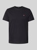 Napapijri T-Shirt mit Label-Stitching Black