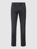 bugatti Slim Fit Jeans in unifarbenem Design Silber