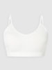 Saisei Bralette aus Mikrofaser  Hellgrau