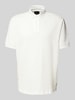 ARMANI EXCHANGE Poloshirt mit Label-Details Weiss