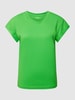 Jake*s Casual T-shirt met ronde hals Grasgroen