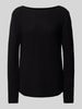 Marc O'Polo Regular Fit Strickpullover aus Baumwolle Black