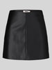 ONLY Regular fit minirok in leerlook model 'NIELLA' Zwart