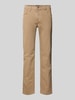 MCNEAL Slim fit jeans in 5-pocketmodel Lichtbruin