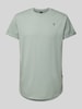 G-Star Raw T-shirt met labeldetail Mintgroen