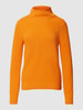 Marc Cain Gebreide pullover met labelapplicatie Oranje