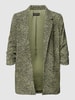 Soaked in Luxury Blazer met all-over motief Olijfgroen