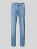 Pierre Cardin Jeansy o kroju tapered fit z 5 kieszeniami model ‘Lyon’ Niebieski