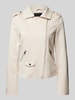 MAURITIUS Jack in leerlook, model 'tomiwa' Offwhite