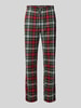 Christian Berg Men Regular Fit Pyjama-Hose mit Tunnelzug Dunkelgruen