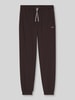 BOSS Regular Fit Sweathose aus Baumwoll-Mix Modell 'Mix&Match' Dunkelbraun