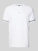 BOSS Green T-Shirt mit Label-Detail Weiss